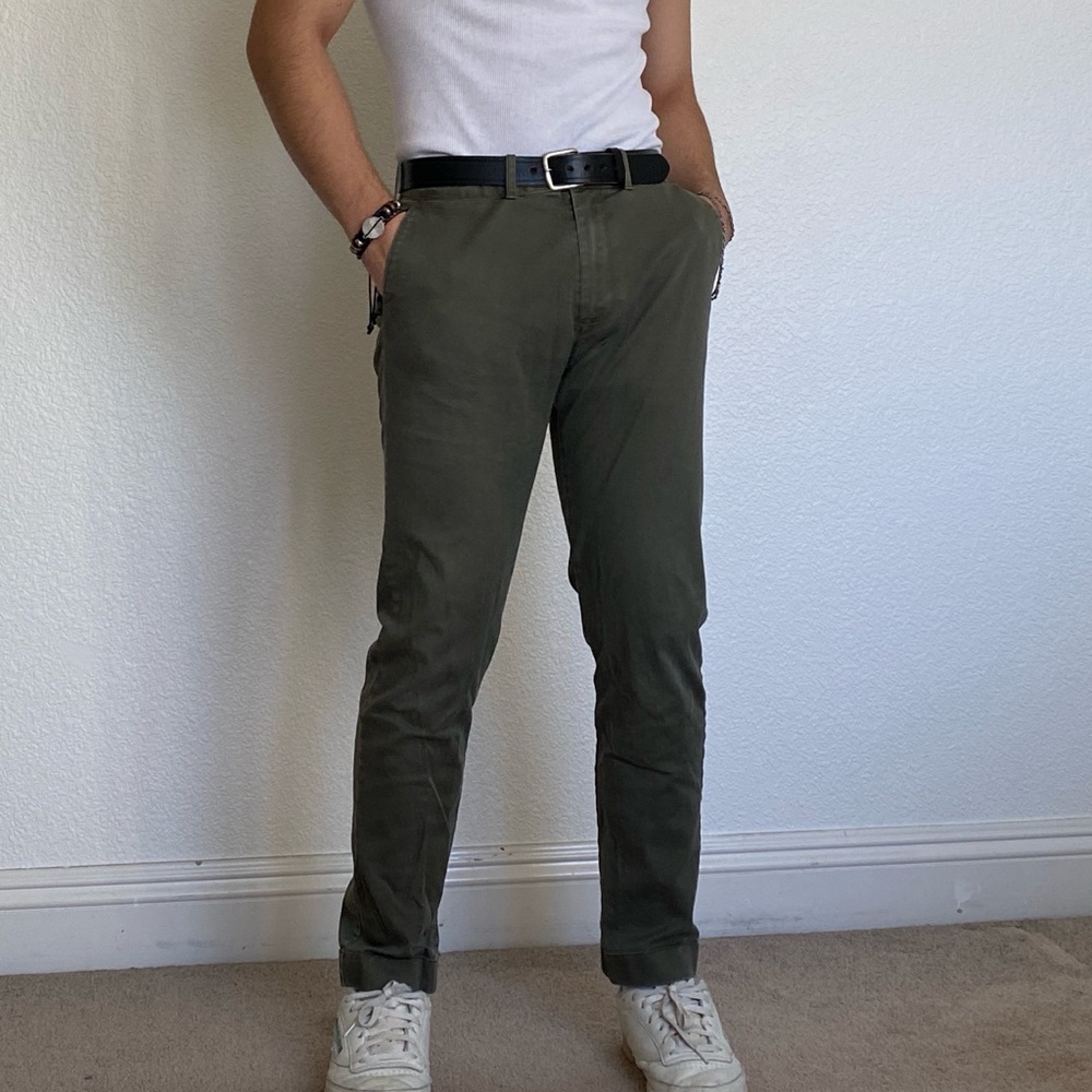 Olive Green Pants